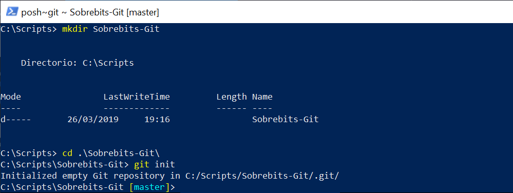 Cómo utilizar Git con PowerShell (Parte 1): posh-git - Sobrebits